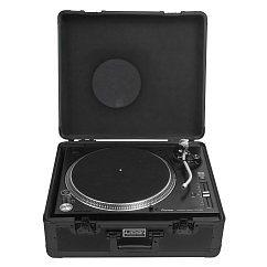 Case UDG Ultimate Pick Foam Flight Case Multi Format Turntable Black