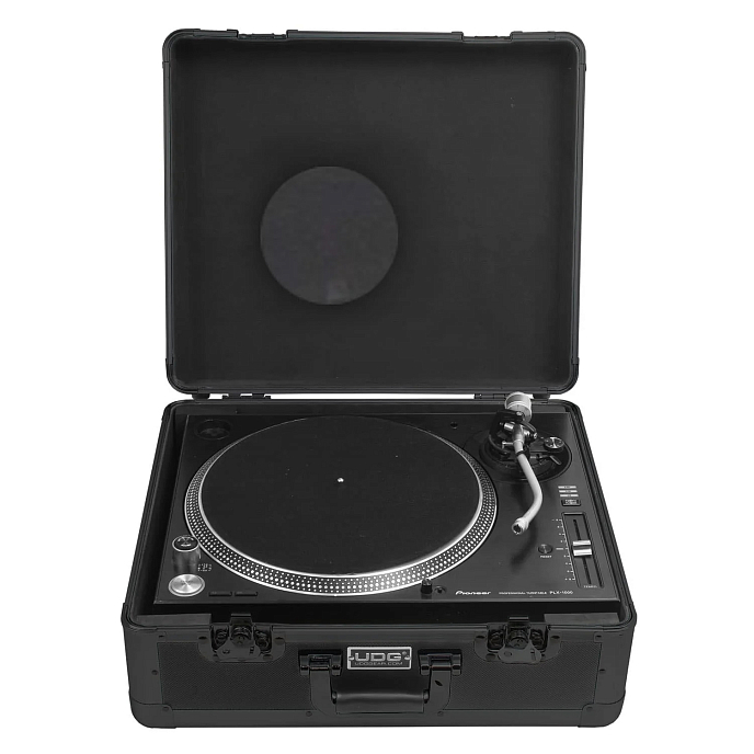 Case UDG Ultimate Pick Foam Flight Case Multi Format Turntable Black - img.1