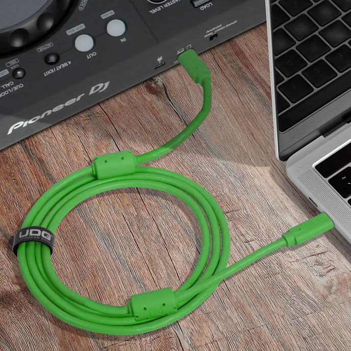 Cable UDG Ultimate Audio Cable USB-C - USB-C Straight 1.5m Green - img.4
