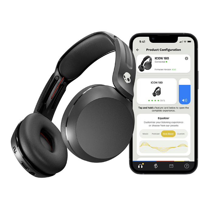 Wireless Headphones Skullcandy Icon 180 True Black - img.9