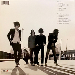 Vinyl Record The Strokes – Is This It - Red Transparent - LP