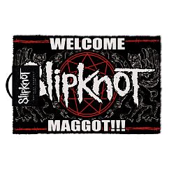 Floor mat Pyramid Slipknot Welcome Maggot (Doormat) Black/White 40x60cm