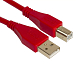 Cable UDG Ultimate Audio Cable USB-A - USB-B 1m Red - img.1