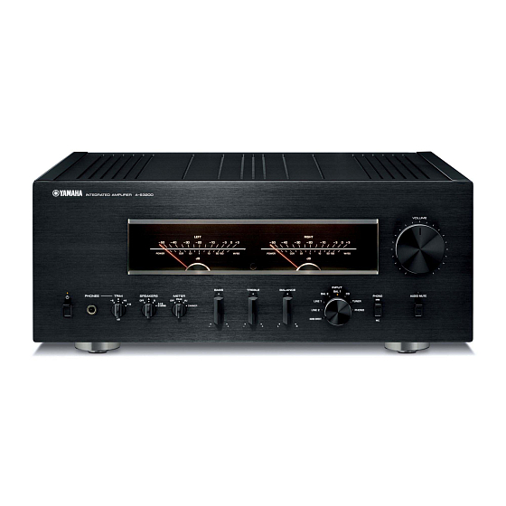 Integrated amplifier Yamaha A-S3200 Black - img.0