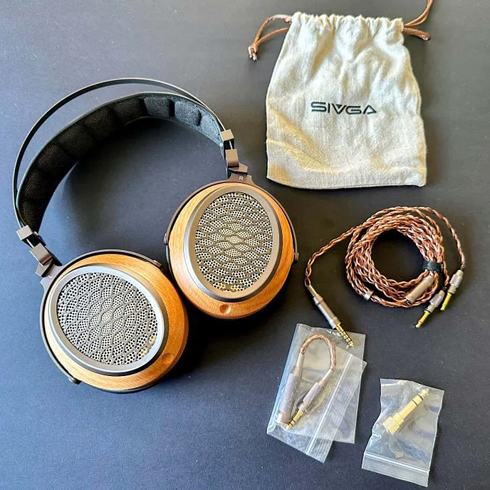 Over-ear headphones Sivga P2 PRO Black/Wood - img.9
