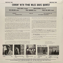 Vinyl Record The Miles Davis Quintet – Cookin' With The Miles Davis Quintet - LP