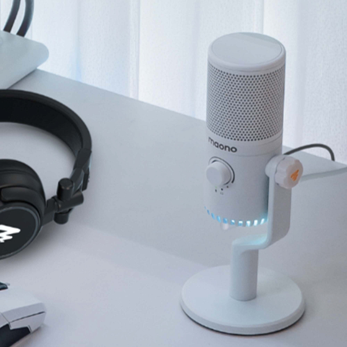 Microphone for streaming and gaming Maono DM30 White - img.5